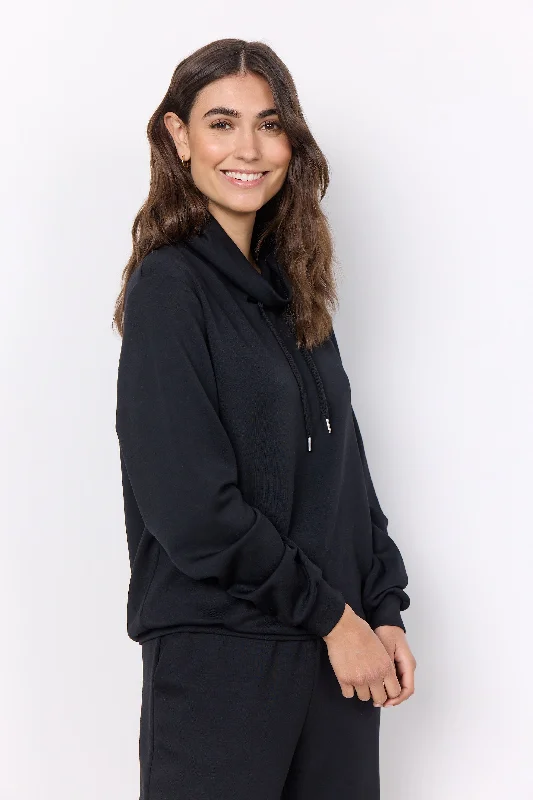 Discount Days Soya Concept Banu Funnel Neck Sweatshirt