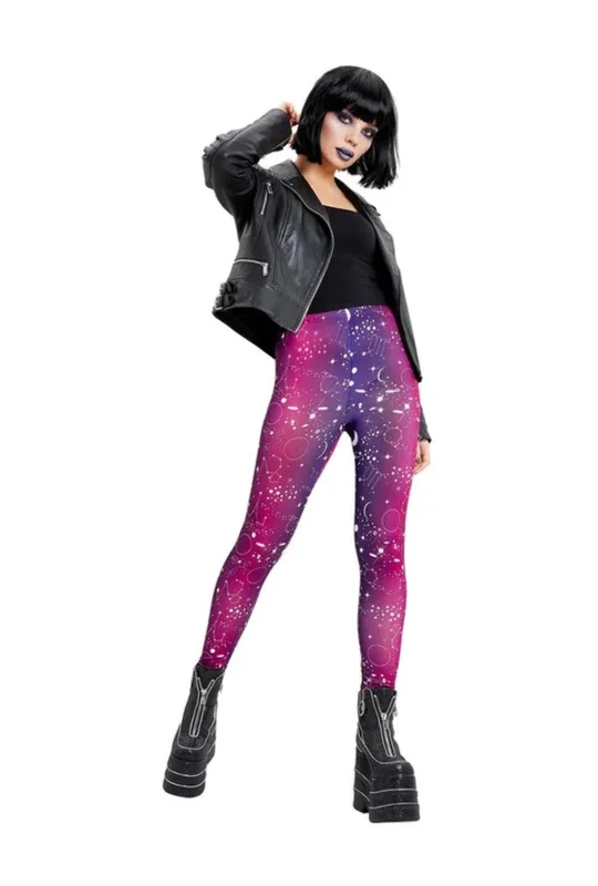Weekend Offers That Shine Galactic Print Leggings
