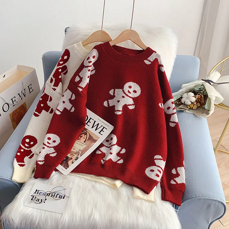 Hot Deal Wear loose, lazy and thin sweater outside  5226