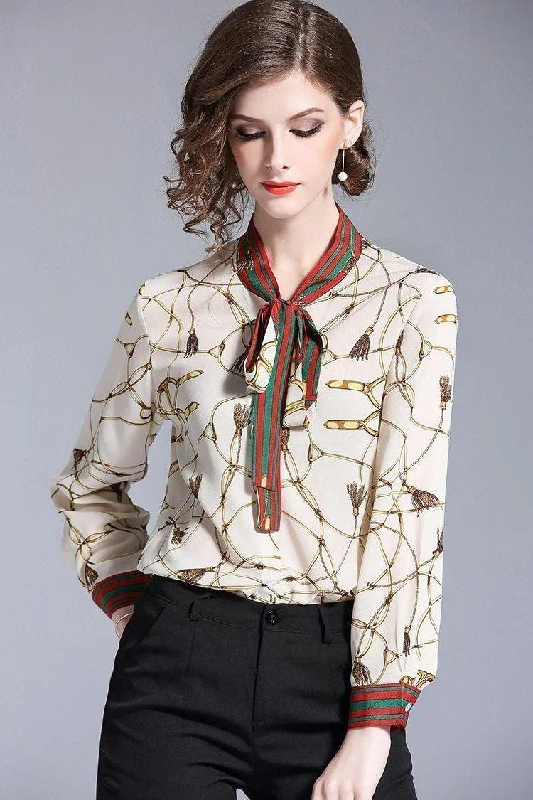 Crazy Savings Fashion Blouse Women Elegant Chiffon Blouse