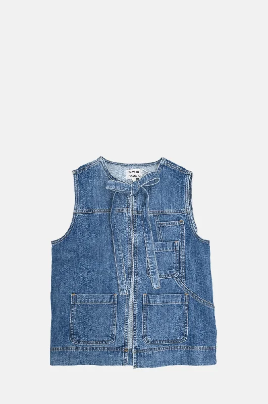 Weekend Bargains to Snag Milly Gilet Huckleberry Wash