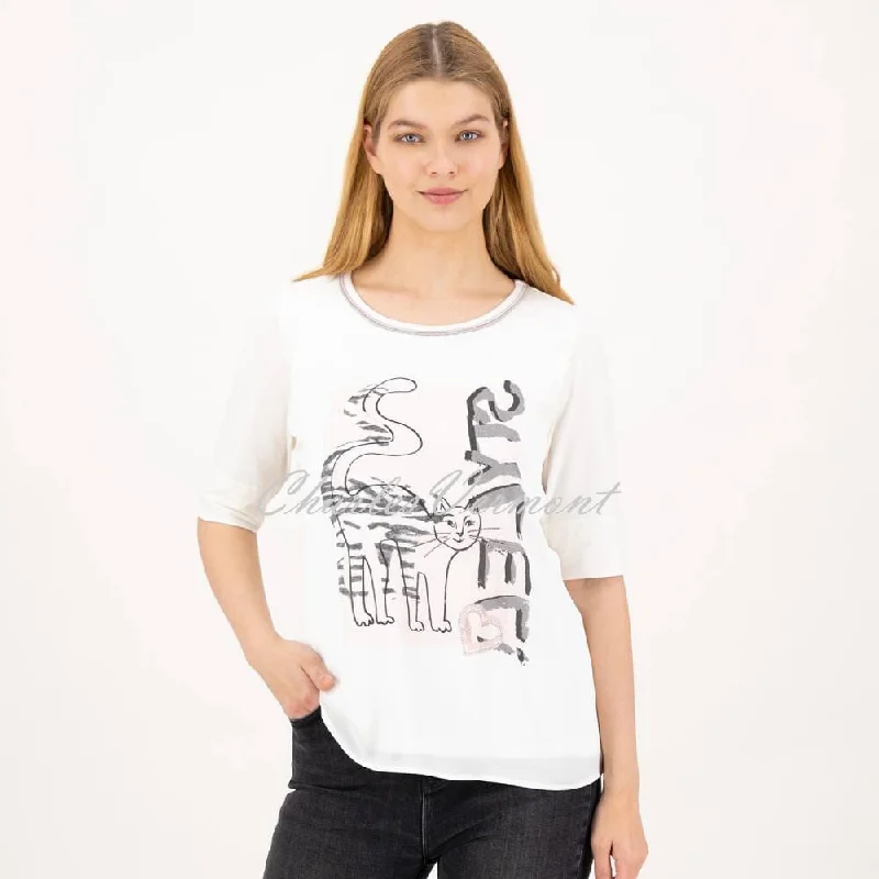 Weekend Discounts to Indulge In Just White Top - Style C2384
