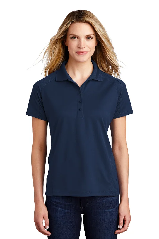Overstock Sale Sport-Tek Womens Dri-Mesh Moisture Wicking Short Sleeve Polo Shirt - Navy Blue Overstock Sale Sport-Tek Womens Dri-Mesh Moisture Wicking Short Sleeve Polo Shirt - Navy Blue