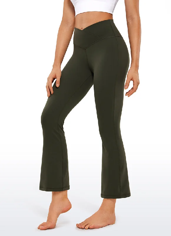 Quick Deals Butterluxe Crossover Flare Leggings 25.6'' - V Cross Waist