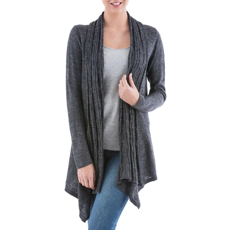 Take Advantage Waterfall Dream Grey Cardigan