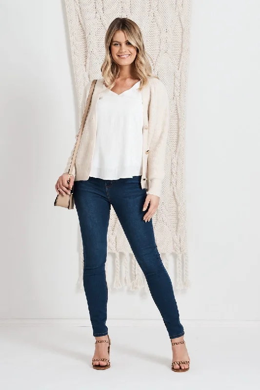 Weekend Savings Bonanza Brooklyn Mid Rise Jeans In Dark Blue Denim