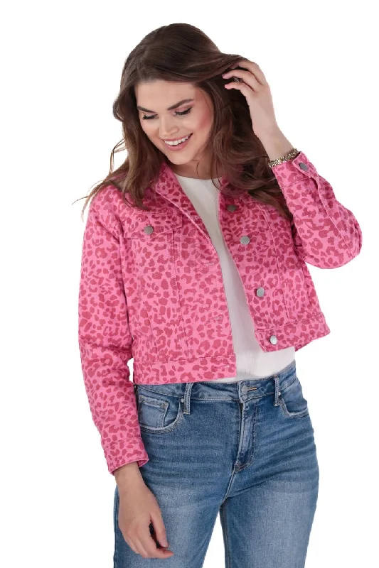 Today’s Deal Lennon Leopard Denim Jacket