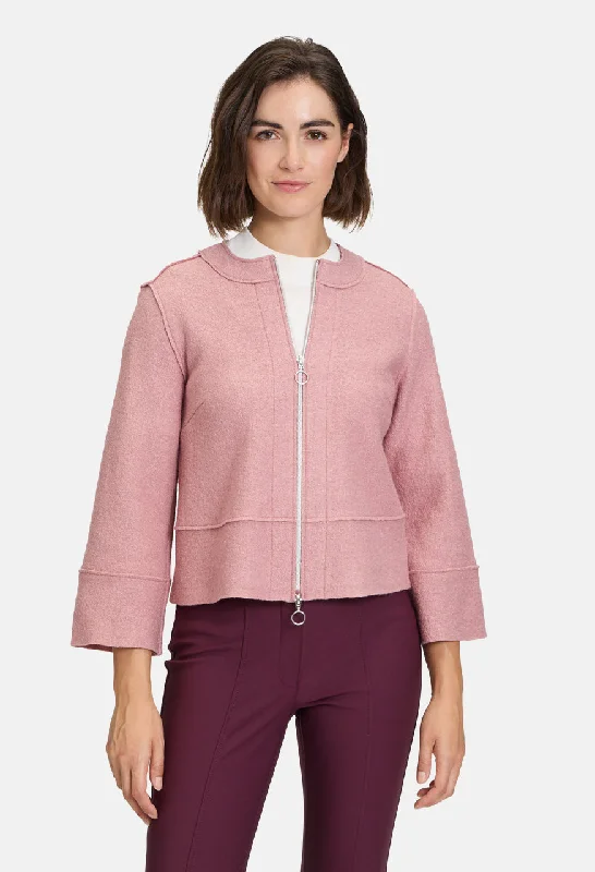 Price Meltdown Boiled Wool Soft Jacket