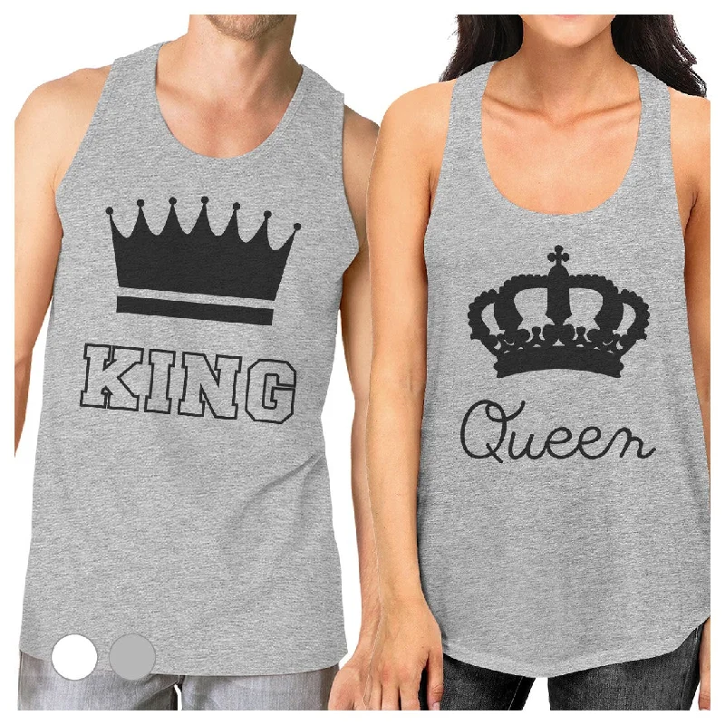 Buy More, Save More King And Queen Matching Couple Tank Tops Funny Anniversary Gifts