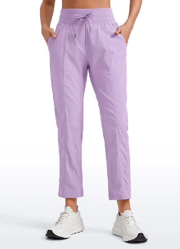 Lowest Price Striped Pants with Pockets 27''- Cinched Leg
