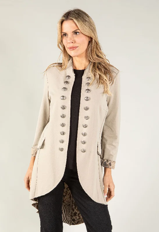 Limited Time Offer Longline Military Jacket