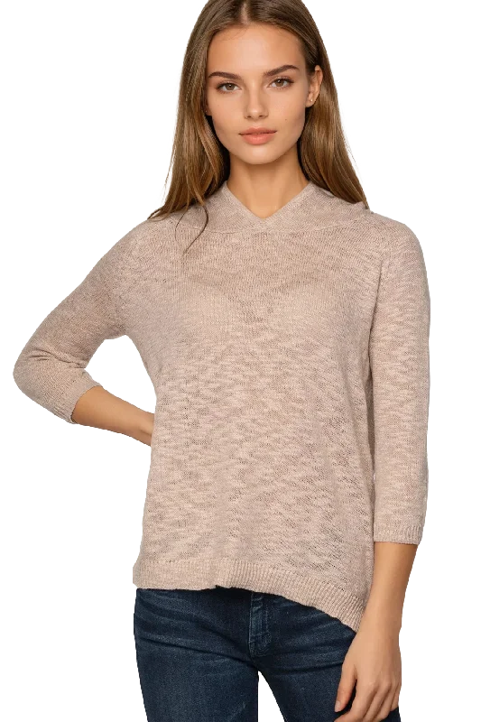 Sale Event Almost Vintage Comfy Slub Knit Sweater Hoodie