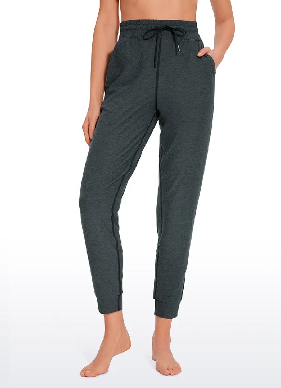 Super Deal Soft Heather Sweatpants Jogger 26''