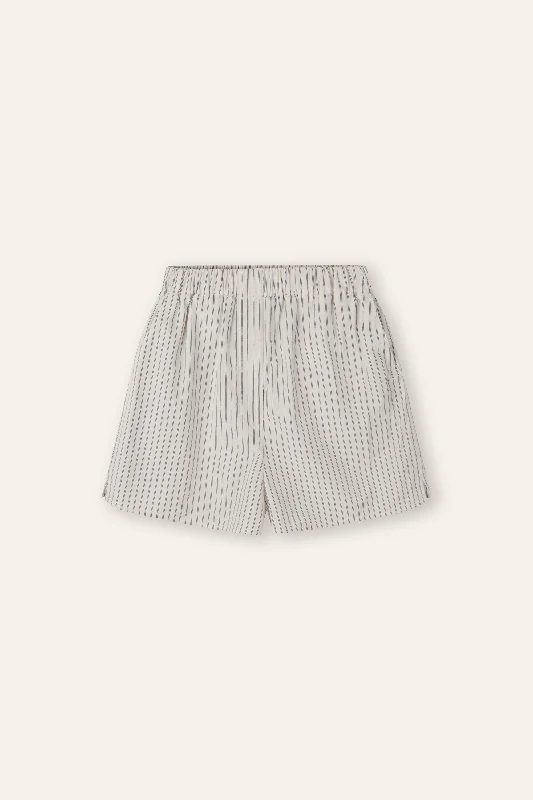 Weekend Bargains to Grab ORGANIC - cotton short (White stripe)