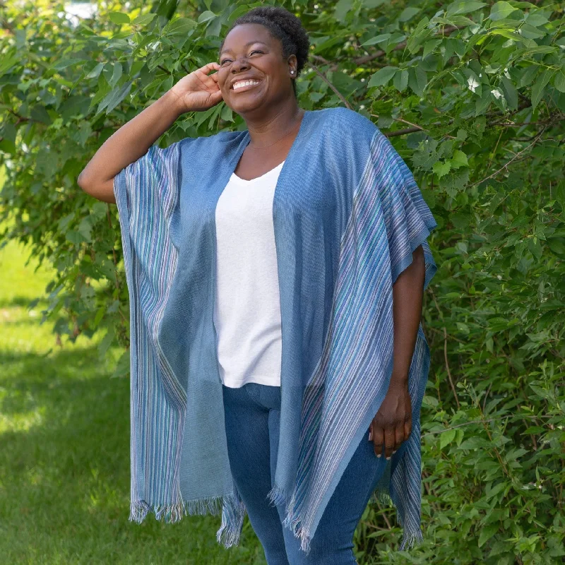 Markdown Sale Handwoven Kimono Cover-Up | Fair Trade