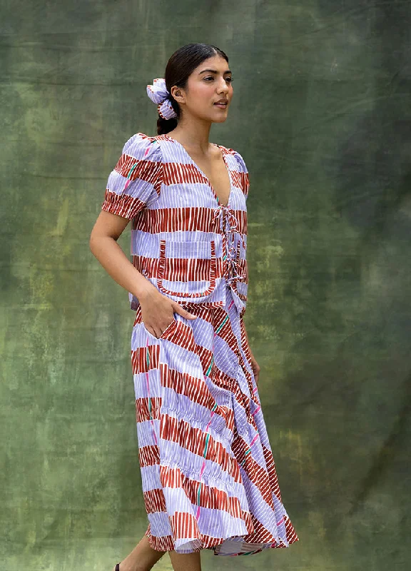 Unwind with Weekend Discounts Lizzy Striped Skirt