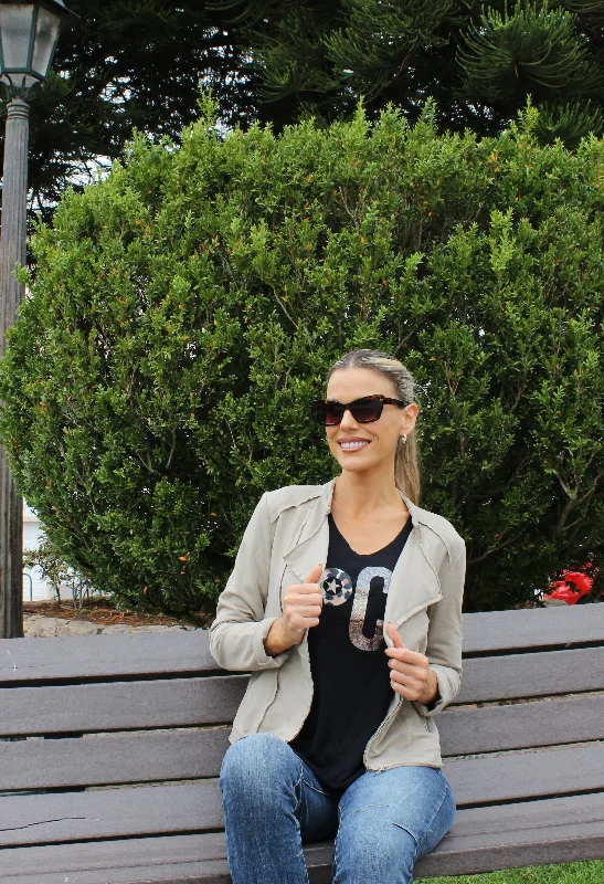 Overstock Sale Soft Biker Style Jacket