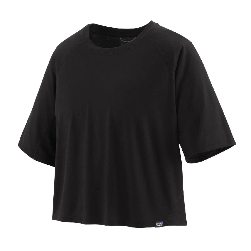 Year-End Sale Women's Short-Sleeved Capilene Cool Trail Cropped Shirt