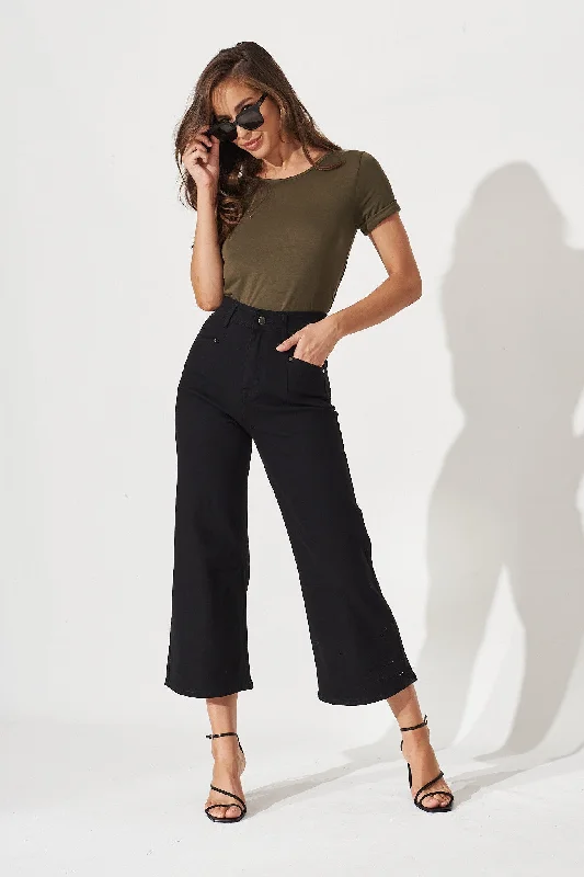 Weekend Bargains to Sizzle Sensations Stretch Pants In Black