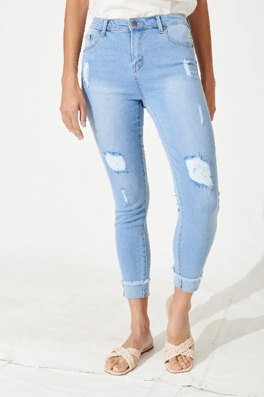 Big Discounts In Transit Jeans In Light Blue Denim
