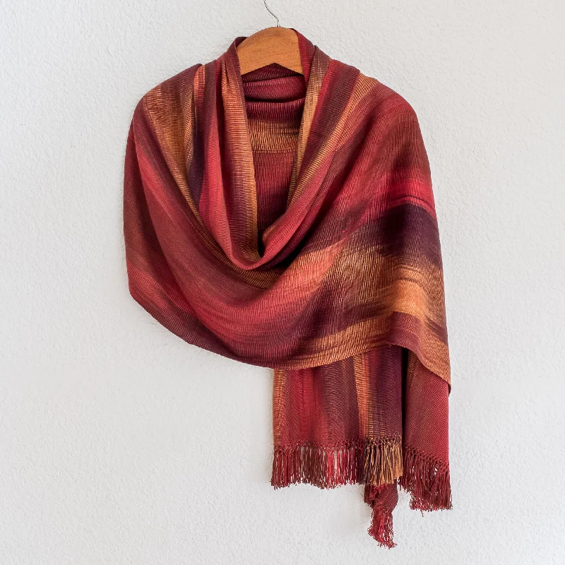 Special Offer Maya Firebird Unique Rayon Chenille Shawl