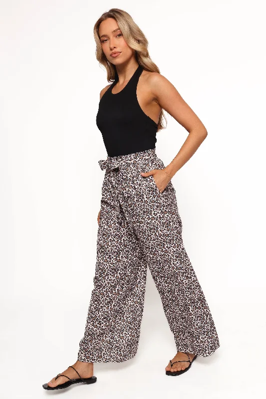 Fantastic Offers Florencia Pant - Leopard