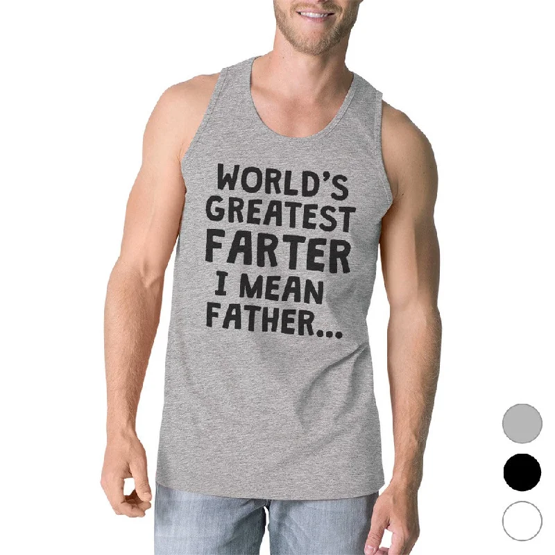 Deep Discounts Farter Father Mens Super Cute Fathers Day Sleeveless Top Best Gift