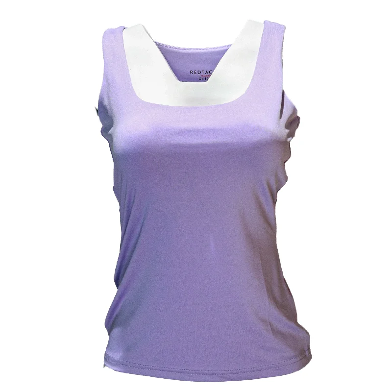 Midnight Madness Lilac Layered Tank Top