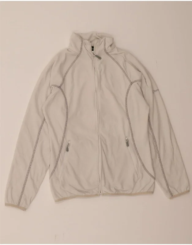 Best Seller BERGHAUS Womens Fleece Jacket UK 12 Medium White Polyester