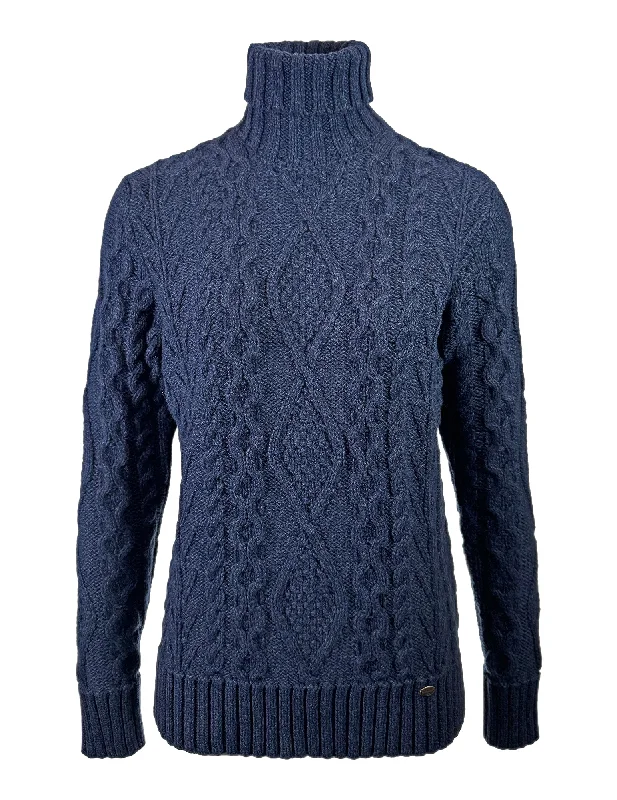 Blue tweed