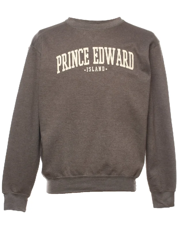 Weekend Specials to Love Prince Edward Printed Sweatshirt - M