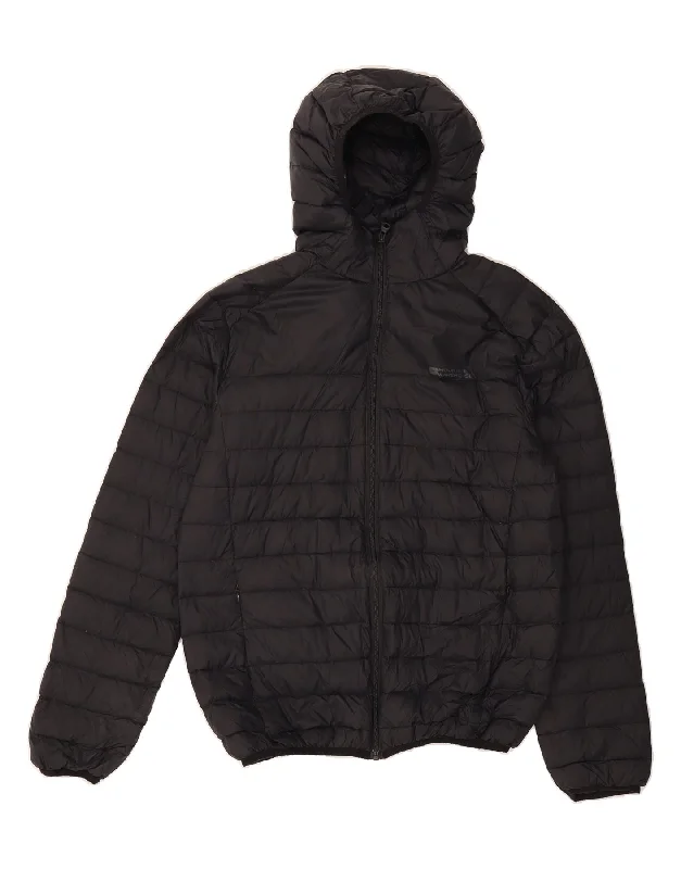 Pay Less MOUNTAIN WAREHOUSE Womens Hooded Padded Jacket UK 14 Medium Navy Blue