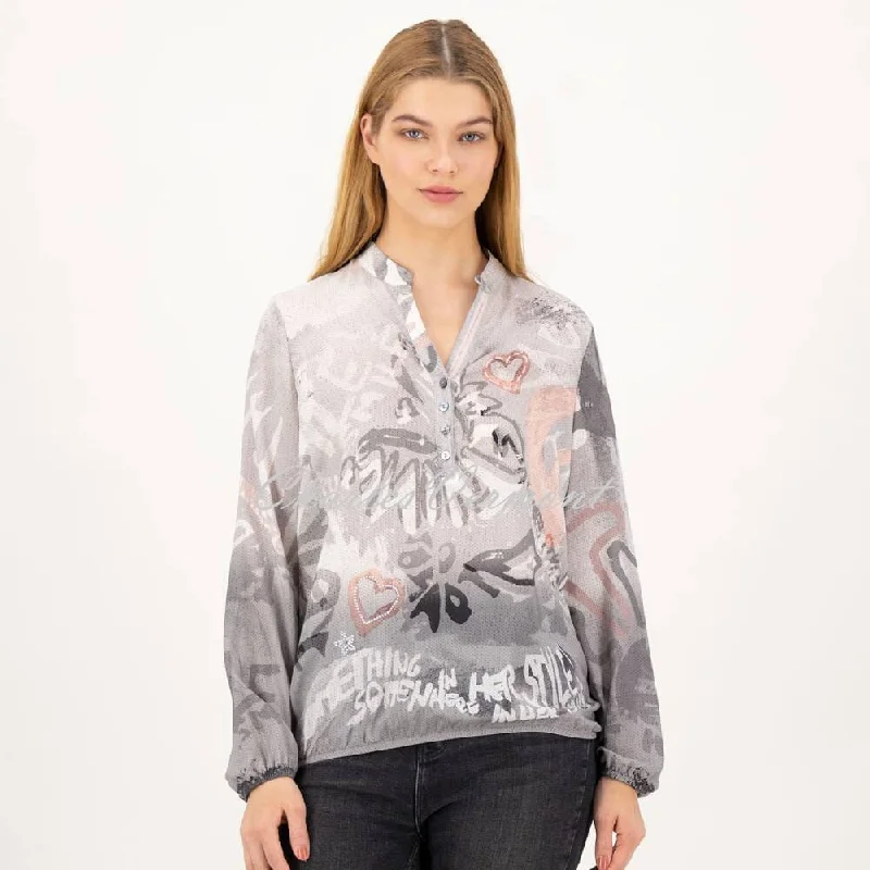Flash Deal Just White Blouse - Style C2321