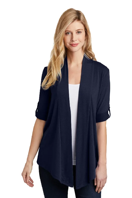 Weekend Bargains to Sizzle Port Authority Womens Concept Shrug - Dress Navy Blue