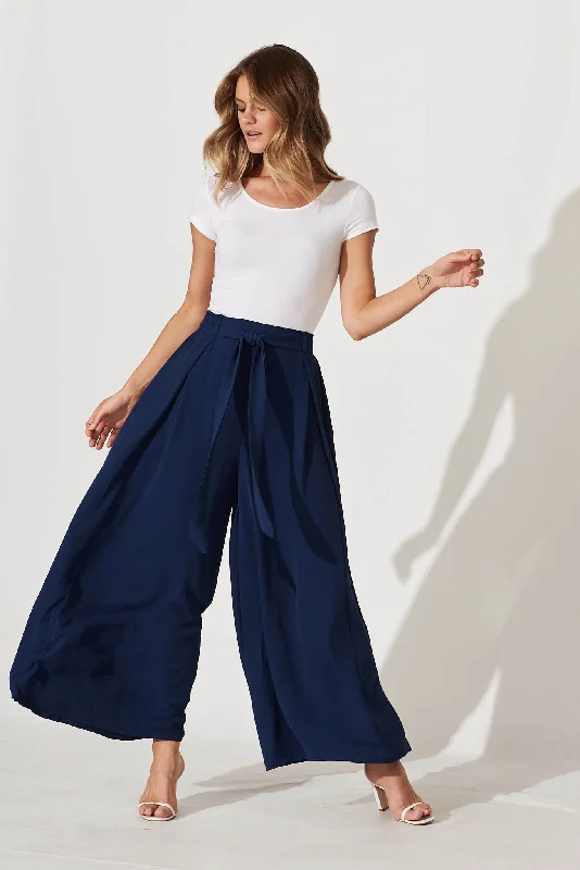 Celebrate the Weekend with Discounts Page Pants In Navy