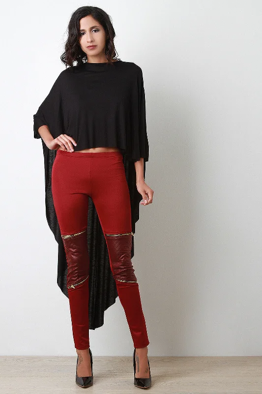 Season Finale Sale Dolman High-Low Cape Top