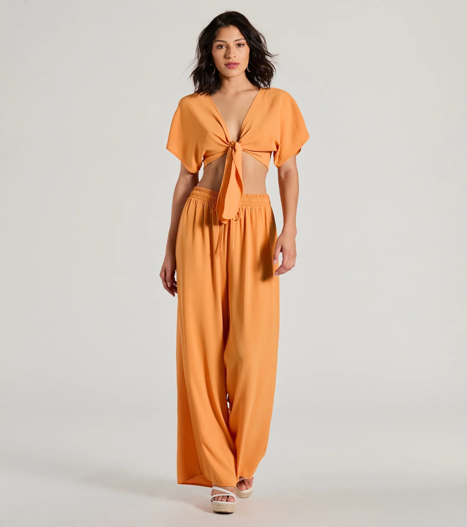 Huge Savings Flirty Match High-Rise Palazzo Pants