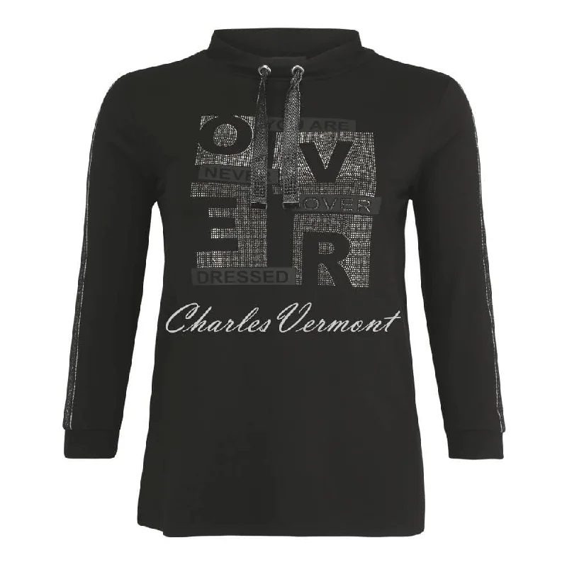 Weekend Discounts to Delight Doris Streich Top - Style 328112-99 (Black)