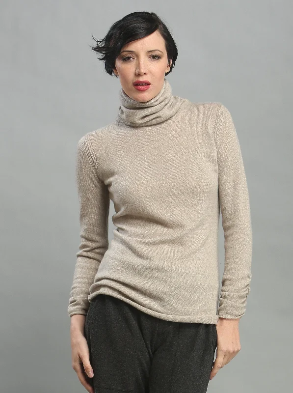 Weekend Savings Bonanza Cinching Turtleneck