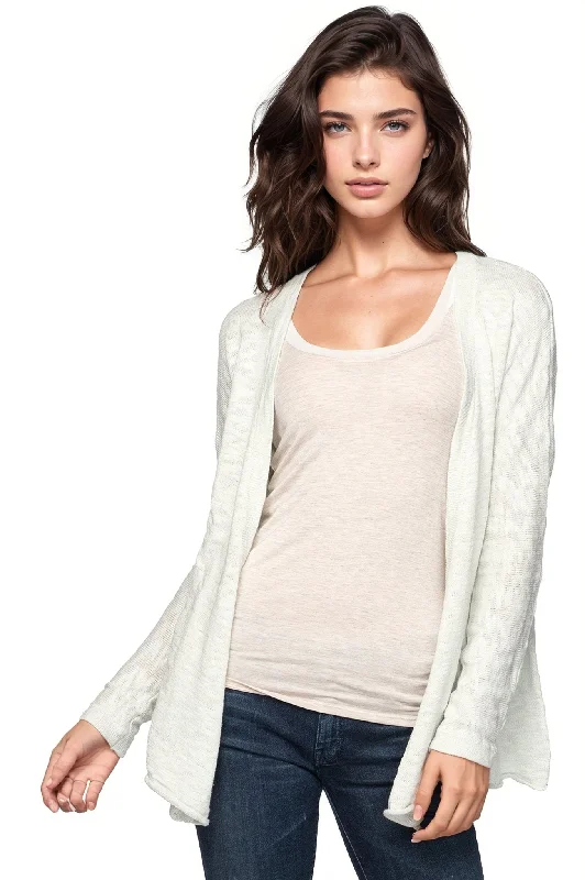 Deep Discounts Swing into Spring Slub Yarn Sweater Cardigan