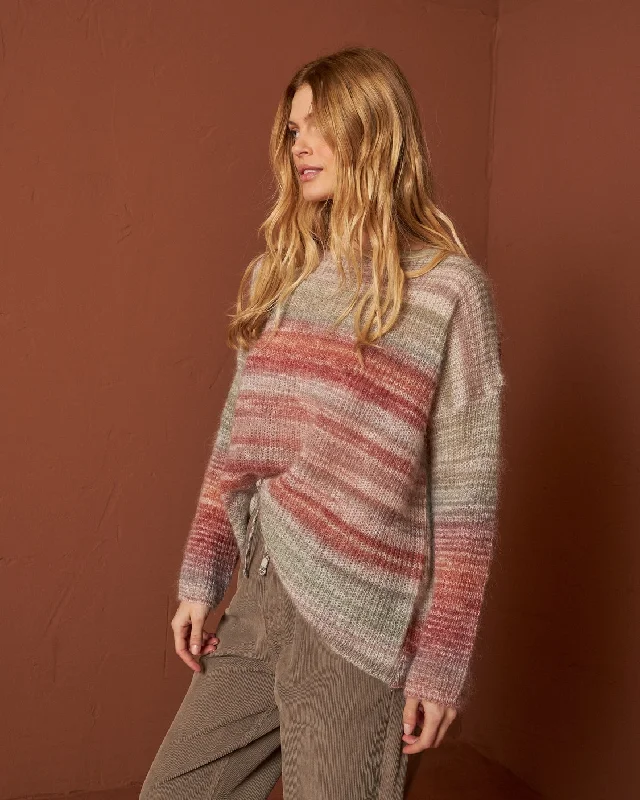 Savings Alert Indi & Cold Variegated Wool Sweater
