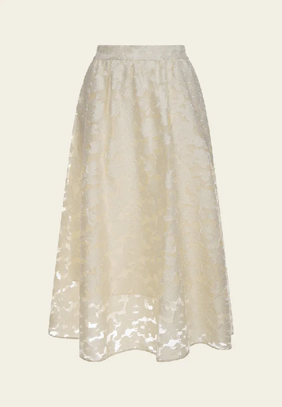 Year-End Clearance Camouflage Frayed-detail Mesh Maxi Skirt