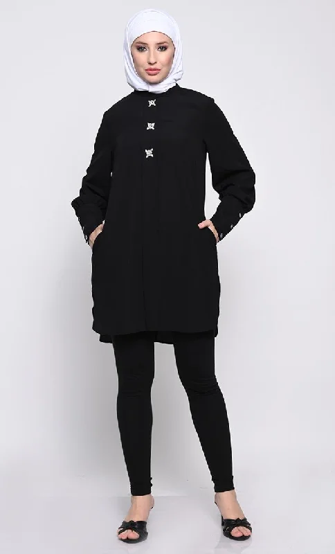 Weekend Bargains to Snag Classic Nida Tunic with asymmetric length