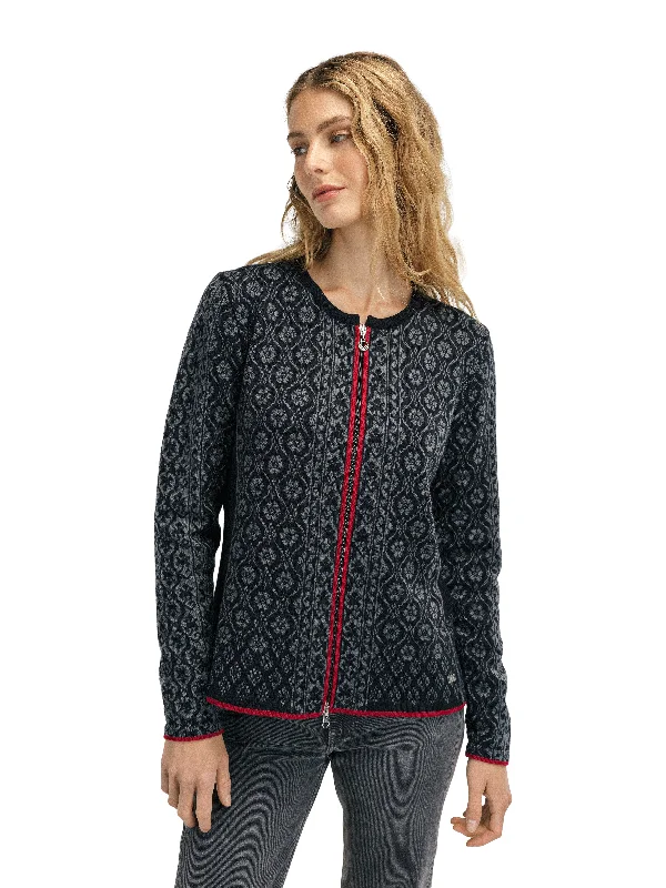 Markdowns Dale of Norway - Singsaker Feminine Jacket - Black/Redrose