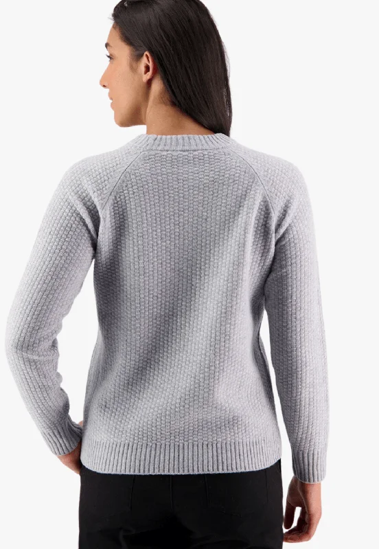 Weekend Savings Extravaganza Swanndri Womens Hayes Park Waffle Knit Crew