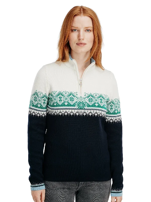 Price Reduction Dale of Norway - Moritz Women's Sweater - Navy/Brightgreen