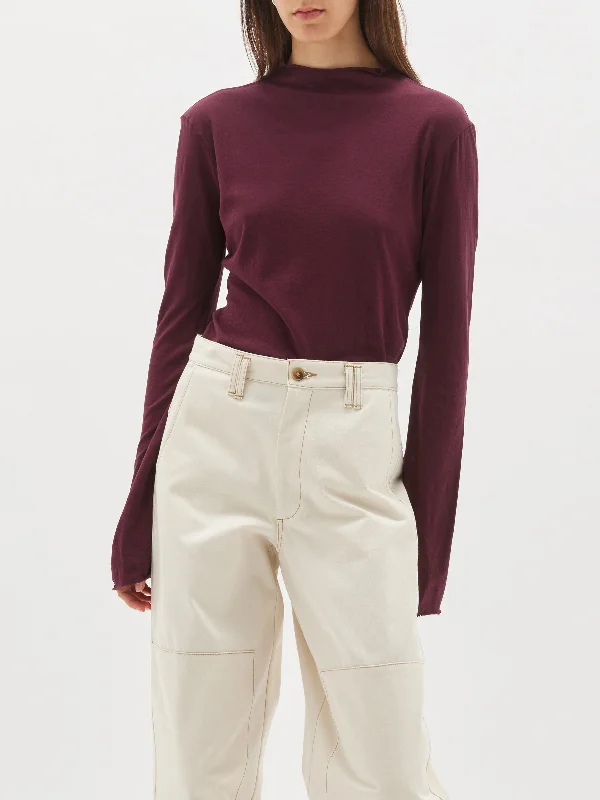 Price Slash regular raised neck long sleeve t.shirt