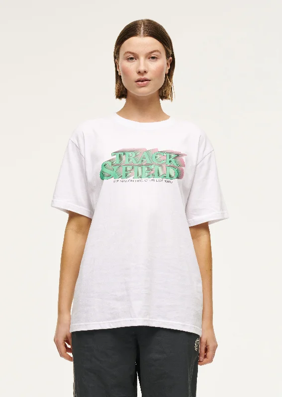 Price Drop COUNTERPART TEE IN OPTIC WHITE