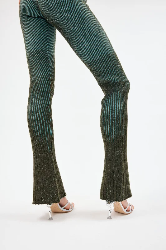Markdowns Bodyheat Kelp Flared Pants