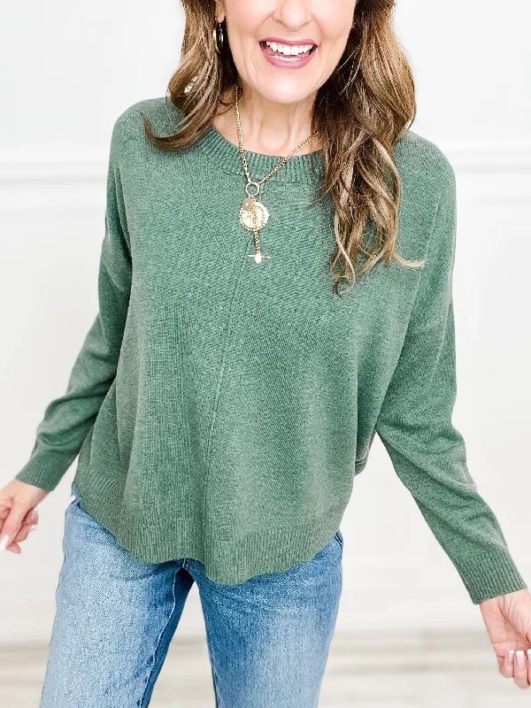 Flash Sale EXTENDED SHOULDER SWEATER
